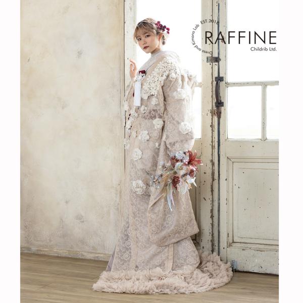 【最新作】打掛セット/購入/打掛/UK-002/KS-002/花嫁/レース/ベージュ/ブランド/結婚...