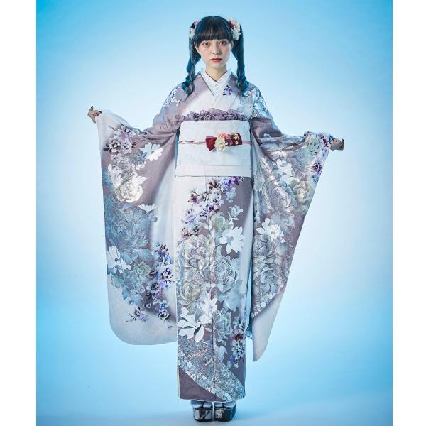 お誂え付き振袖フルセット/YK-9511/桂由美/購入/振袖/ブランド/成人式/卒業式/結婚式/着物...