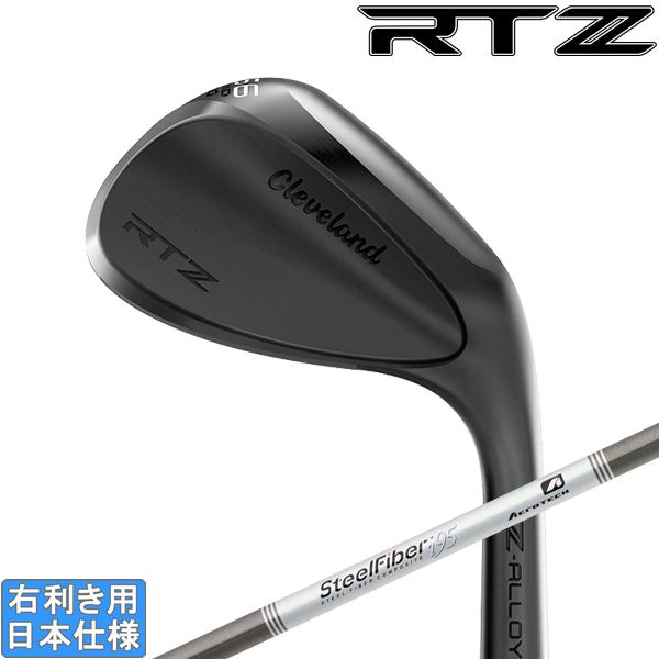 クリーブランド 2025 RTZ ブラックサテン ウェッジ (Steel Fiber i70cw/i...