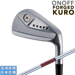 グローブライド オノフ 2024 ONOFF FORGED IRON KURO アイアン(KBS TOUR LITE)5本セット[ウエイト調整なし・グリップ仕様]｜studiodesign72