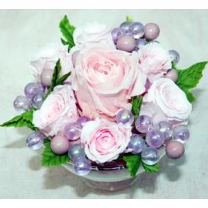 プリザーブドフラワー　マシュマロアレンジ268