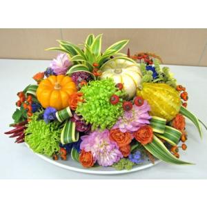 生花　アレンジ　ハロウィンパーティ