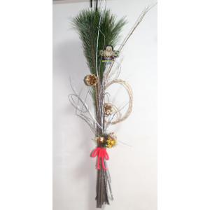 【生花】お正月用　若松のドア飾り　玄関飾り　門松