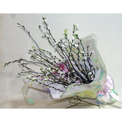 桜の花束　啓翁桜 桜 桜の枝 花枝 東海桜 彼岸桜 大島桜  紅彼岸桜　【切花】【生花】【資材】さく...