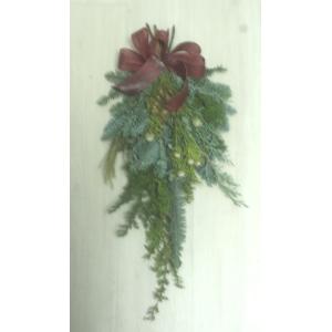 クリスマススワッグ クリスマスリース 生花 壁...の詳細画像4