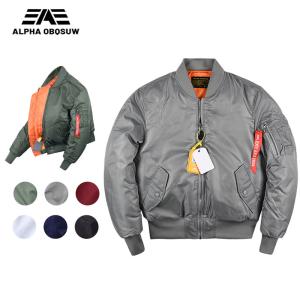 MA-1 メンズ / ALPHA アルファ フライトジャケット JAPAN FIT タイト ミリタリージャケット アウター ジャンパー ブランド