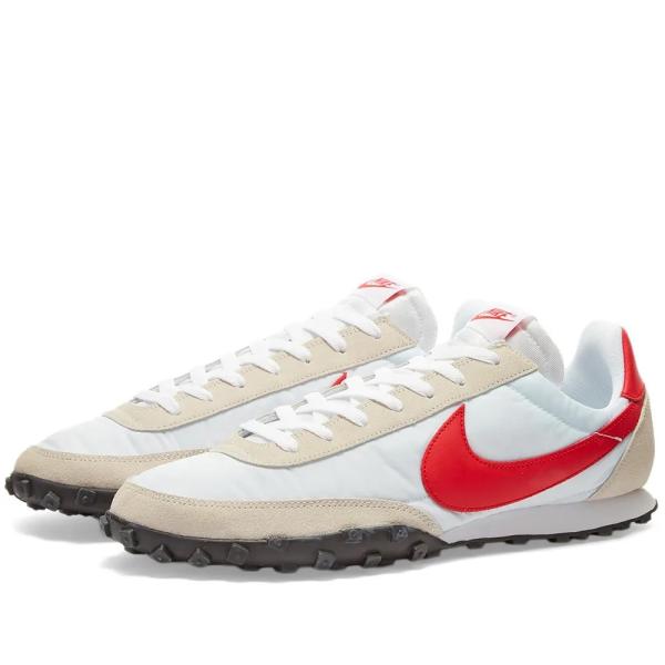 ナイキ ワッフルレーサー メンズ スニーカー NIKE WAFFLE RACER White, Re...