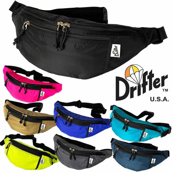 ドリフター Drifter ウエストバッグ ファニーパック ボディバッグ WAIST PACK ウエ...