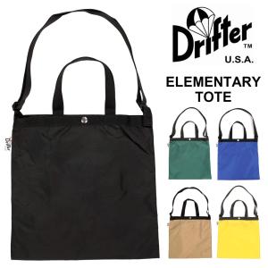 ドリフター　Drifter　ELEMENTARY TOTE　エレメンタリートートバッグ　メンズ　レディース　トートバッグ　1615｜studymodel