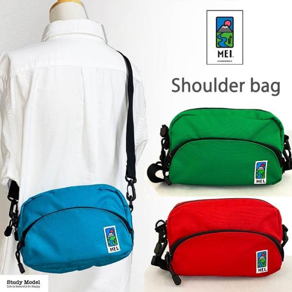 メイ MEI  ショルダーバッグ レディース ポシェットバッグ 軽量 斜めがけ コンパクトバッグ 1...