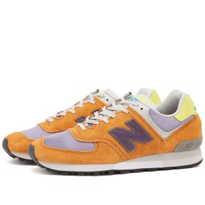 ニューバランス new balance スニーカー メンズ  OU576CPY  オレンジ・パープル イギリス製 Made in England｜studymodel