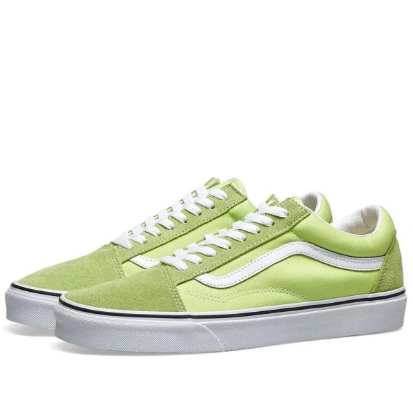 バンズ オールドスクール Vans Old Skool スニーカー Sharp Green &amp; Wh...