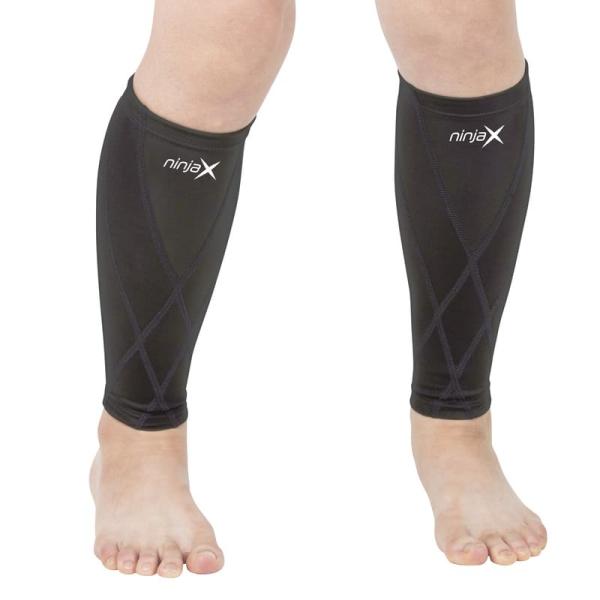 D&amp;M ディーアンドエム ninjaX(ニンジャクロス)　バレーボール ジャンプ レッグサポーター（...