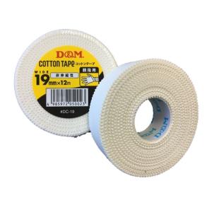 D&M ディーアンドエム 非伸縮性 コットンテープ 19mm×12m #DC-19