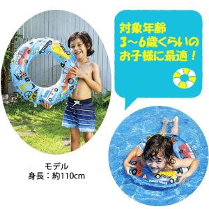 うきわ ワーキングカー 浮輪 浮き輪 55cm...の詳細画像1