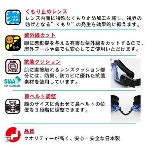 SWANS スワンズ スイミング ゴーグル 大...の詳細画像1