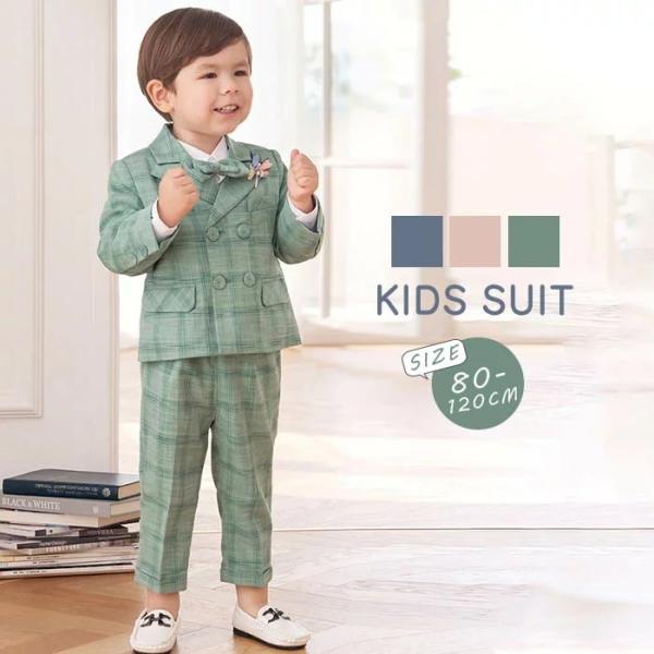 男の子 スーツ 子供スーツ キッズ 男の子 七五三 子供  キッズ スーツ 3点セット 卒園式 入園...