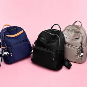 レディース リュック 多ポケット ストラップ付き A4 防犯 リュックサック 撥水 ディパック backpack 軽量 バックパック｜stumsk0014