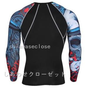 加圧シャツ アンダーシャツ メンズ 長袖 コン...の詳細画像4
