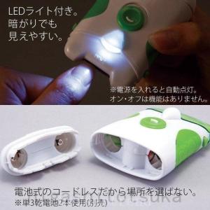 電動爪切り ライト付 介護 爪切り 爪やすり ...の詳細画像4