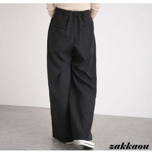 ワイドパンツ レディース ガウチョパンツ フレ...の詳細画像5