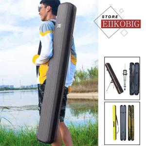 フィッシングバッグ 釣り竿バッグ ロッドケース付 ポータブル 釣り竿