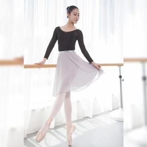 巻きスカート バレエ ロング ダンススカート ...の詳細画像3