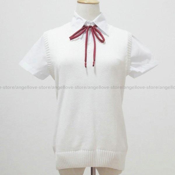 定番のベストVネックコットンベスト！スクールニットVネックコットンベスト大きいサイズレディース新学期...