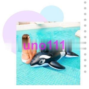 浮き輪 クジラ フカ 大人用ビッグサイズ フロ...の詳細画像2