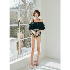 ビキニ水着レディース3点セットセパレートママ大...の詳細画像3