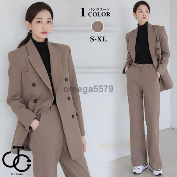 スーツ レディース ビジネススーツ パンツスーツ 入学式 卒業式 卒園式 入園式 30代 40代 セ...