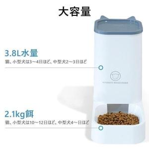 給水機 給餌器 自動給水器 自動給餌器 ペット...の詳細画像1
