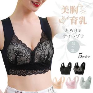 ナイトブラ ブラジャー ノンワイヤー 40代 5...の商品画像