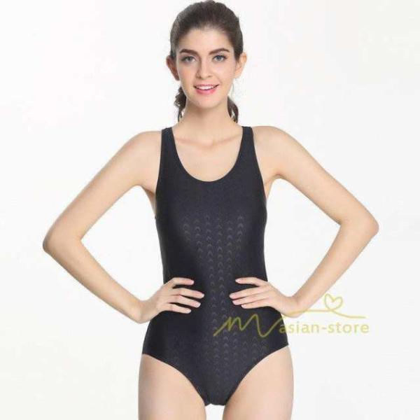 レディース競泳水着ハイレグフィットネス水着練習用ハイカット水泳女子トレーニング用パッド付きスポーツ水...