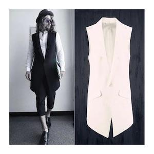 メンズ ベスト ロング丈ベスト シバライズ 前開けベスト ノースリーブ 春秋カーディガン カジュアル...