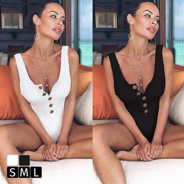 水着 ワンピース セクシー ハイレグワンピース 水着 ブラジリアン セクシー 前ボタン ハイレグ 無...