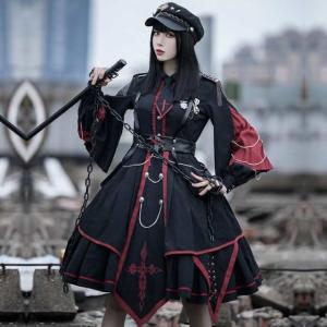 ロリータ ワンピース ゴスロリ コスチューム ...の詳細画像1