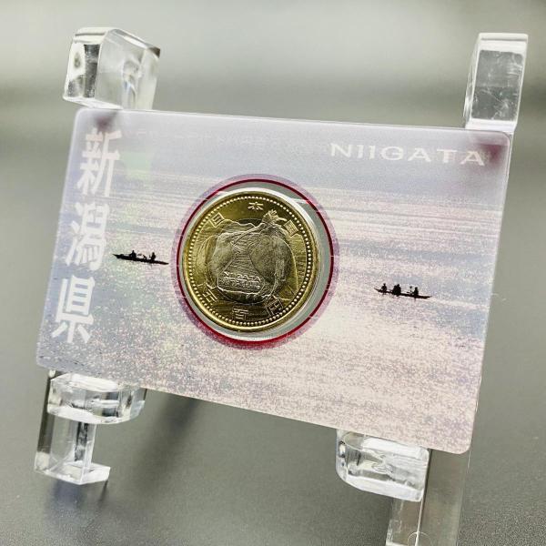 地方自治法施行60周年記念 新潟県 5百円 バイカラー クラッド 貨幣セット 単体セット Aセット ...