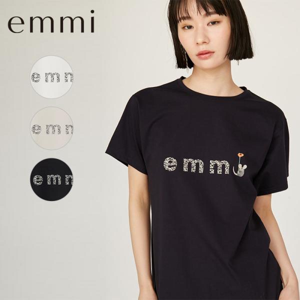 エミ emmi トップス emmi×Leo Lionni emmiロゴグラフィックＴシャツ 13WC...