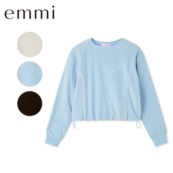 セール エミ emmi トップス パイピングデザインベロアトップス 13WCT255045 2025...