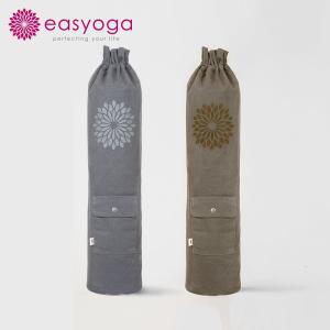 easyoga イージーヨガ チャクラキャンバスヨガバッグ ヨガマットケース