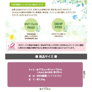 ヨガワークス ヨガマット ピラティスマット 1...の詳細画像4