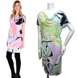 EMILIO PUCCI エミリオ プッチ 憧れ  ワンピース (ミニドレス) No.1 40サイズ 新品！SALE レディース ブランド 春夏 Mサイズ｜style-import