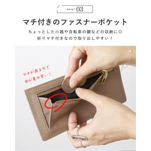財布 レディース 長財布 本革 小銭入れ メン...の詳細画像5