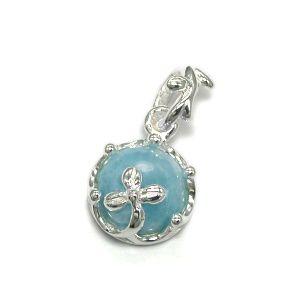 希少天然石ラリマー ネックレス ペンダント シルバー925 レディース 新品未使用 本物 ギフト 限定 ラッピング無料 送料無料 ポイント消化