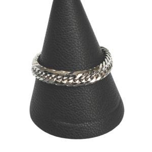 Pt850 プラチナ 喜平 リング 指輪 12面トリプル 9号 新品未使用 本物