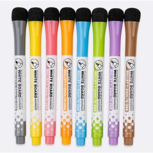 ホワイトボードマーカー 8色 セット カラーペン 細字