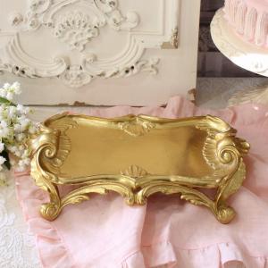 壁掛け鏡 おしゃれ ウォールミラー ロココ調 姫系 アイボリー ホワイト