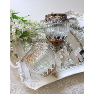 SALE30%OFF) フラワーベース ガラスベース 花瓶 アンティーク風