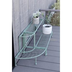 フラワースタンド EM-1645H-2 EM型1600×450×900H 2段タイプ 組立式